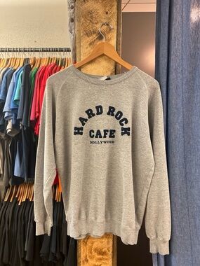 Vintage Hard Rock Cafe Grey Crewneck